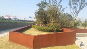 彬村山华侨农场耐候钢挡土墙